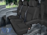 Tapiterie Kegel seria Ares potrivita pentru scaunele din randul 2 sau 3 pe Mercedes Vito W447 dupa 2014 cu scaun simplu + dublu, culoare grafit Perfor