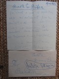 MANUSCRIS Milita Petrascu CU PLIC SEMNAT PENTRU VASILE BARAN