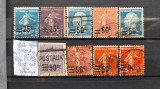 1926- Franta-YT=217-227-part.set-stamp., Stampilat