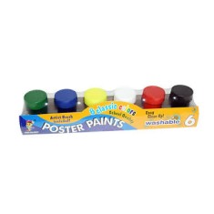 Set de Vopsele pentru Postere , 6 Culori Clasice