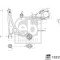 FEBI BILSTEIN 183593 Brat, suspensie roata