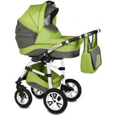 Carucior Flamingo Easy Drive 3 in 1 - Vessanti - Green foto