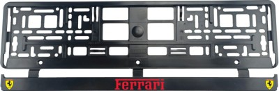 Set 2 bucati, suport numar inmatriculare Ferrari Red foto