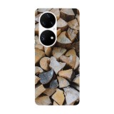 Husa compatibila cu Huawei P40 Pro model Chopping wood, Silicon, TPU, Viceversa, Transparent, Carcasa