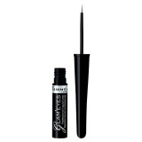 Tus de ochi Glam&#039;Eyes 01 Black Glamour, 3.5 ml, Rimmel London