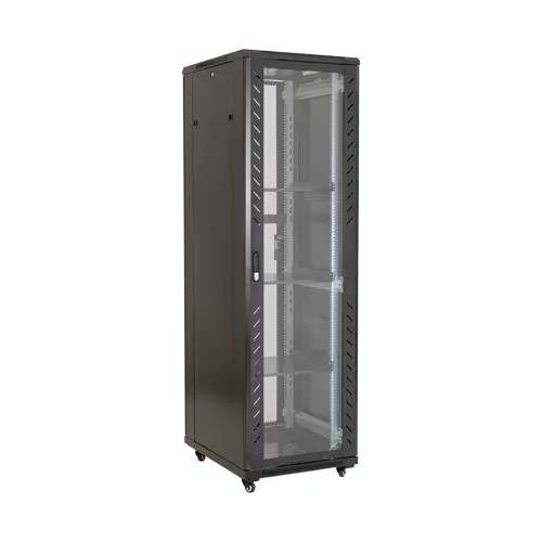 Rack podea 37U 19&#039; 600x600, negru - ASYTECH Networking ASY-37U-6060E