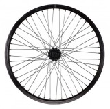 Cumpara ieftin Roata fata BMX 20 inch Cerurim, janta aluminiu simpla, negru, 406x25