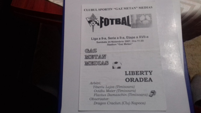 program Gaz M. Medias - Liberty Oradea