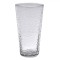 Pahar Apă din Sticlă, Model Crumpled, Transparent, Capacitate 310ml