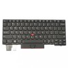 Tastatura Laptop, Lenovo, ThinkPad L13 Gen 1 Type 20R3, 20R4, iluminata, neagra, layout US