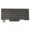 Tastatura Laptop, Lenovo, ThinkPad L13 Gen 1 Type 20R3, 20R4, iluminata, neagra, layout US