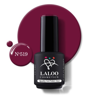 519 Antique Fuchsia | Laloo gel polish 15ml foto