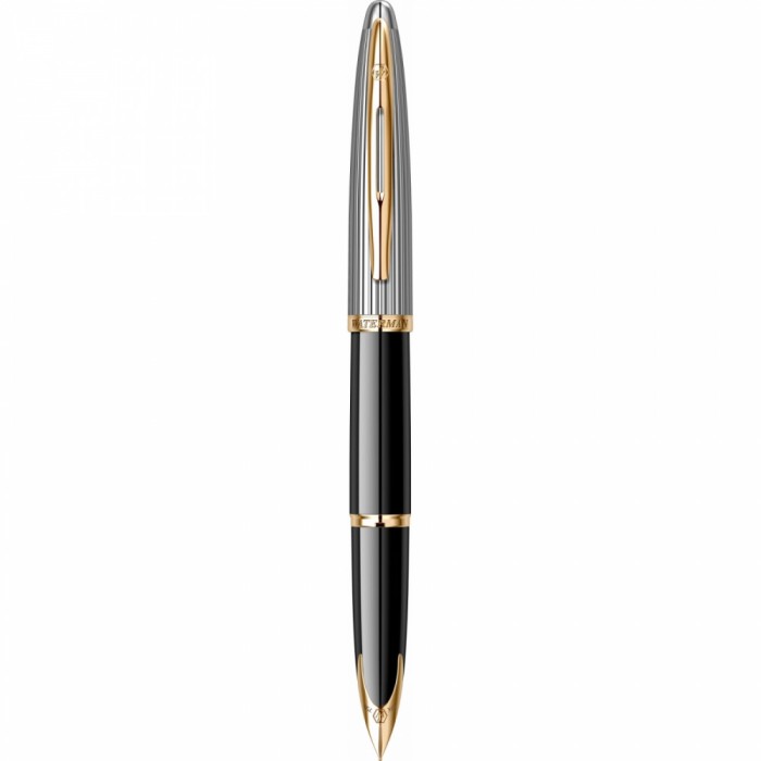 Stilou Waterman Carene Deluxe Black penita aur