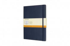 Moleskine Classic Notebook, Extra Large, Ruled, Sapphire Blue, Soft Cover (7.5 X 10) foto