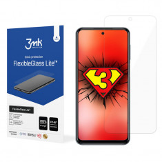 Folie Protectie Ecran 3MK FlexibleGlass Lite pentru Xiaomi Redmi Note 10S, Sticla Flexibila, 0.16mm