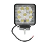 Lampa LED flood 27W cu 9 LED-uri, 10-60V, IP67, 6000K, Breckner