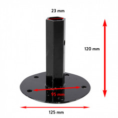 Manicot roata motocultor baza rotunda profil hexagon, Micul Fermier, GF-0806