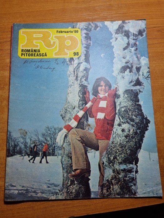 romania pitoreasca februarie 1980-valea oltului,jubileul statiunii govora