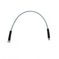 Hochdruckschlauch, Gasschlauch - CO2 f&uuml;r Schankanlage - 1m, Sechskantmutter und Au&szlig;engewinde