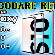 Decodare retea SAMSUNG Galaxy S10+ S10 S10e g975 g973 g970 SIM Unlock