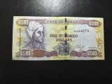 JAMAICA 500 DOLARI 2011 SUPERBĂ