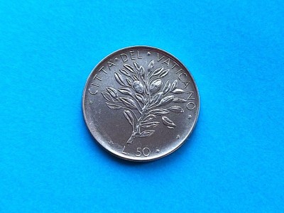 50 Lire 1972 Vatican-AUNC++U foto