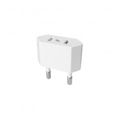 Adaptor priza 14489 uk/eu (250v - 10a) alb foto