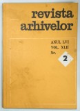 REVISTA ARHIVELOR ANUL LVI, Vol. XLII Nr. II de MIOARA TUDORICA, 1979