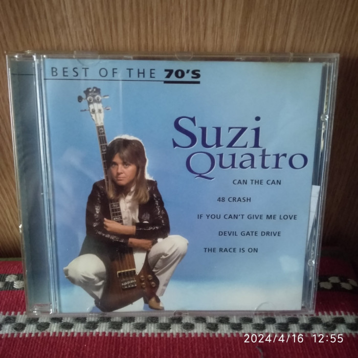 -Y- CD ORIGINAL SUZI QUATRO - BEST OF THE 70&#039;S ( STARE NM )