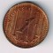 Moneda 1 cent 1974 - Rhodesia