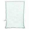 VidaXL Plasă de remorcă cu funie elastică, verde, 4x3 m, PP