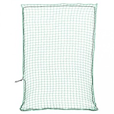 vidaXL Plasă de remorcă cu funie elastică, verde, 4x3 m, PP
