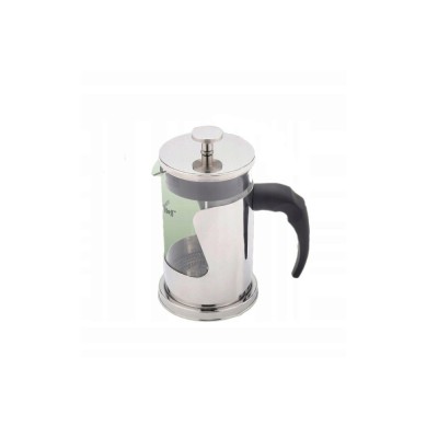 Infuzor pentru ceai si cafea, ceainic 800 ml, pahar sticla, inox, Kinghoff foto