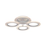 Plafoniera LED inteligenta Optimus KL151063, 54 W, 4700 lm, lumina calda / neutra / rece, dimabil, cu telecomanda, alb