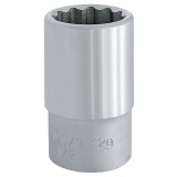 Unior 190/1 12p - Capat cheie tubulara cu profil hexagonal interior 12 laturi 21 mm 1/2 inch