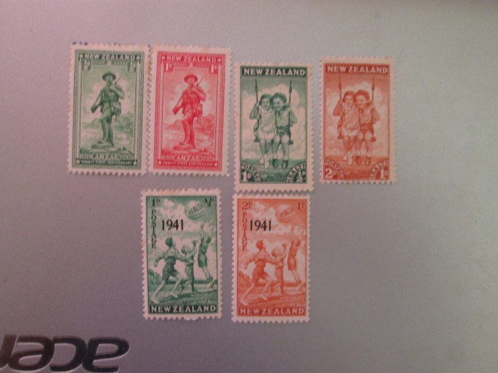NEW ZEALAND SERIE NESTAMPILATA=230