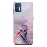 Husa compatibila cu Motorola Moto G9 Plus Silicon Gel Tpu Model Demon Slayer Sabito