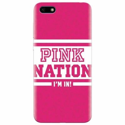 Husa silicon pentru Huawei Y5 Prime 2018, Pink Nation foto