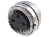 Conector M16 Soclu Mamă 3 PIN 5A 300V IP40 0.5mm2