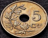 Cumpara ieftin Moneda istorica 5 CENTIMES - BELGIA, anul 1925 *cod 3563 = BELGIQUE