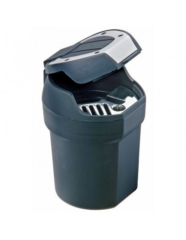 Scrumiera Auto Universala cu Capac si Baza Magnetica, Diametru 105 mm