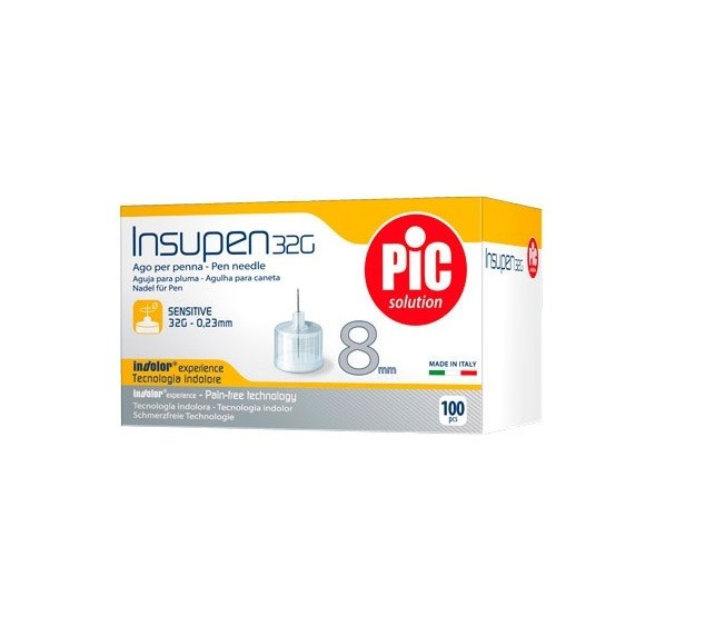 Ace stilou insulina PiC Solution Insupen 32G x 8mm