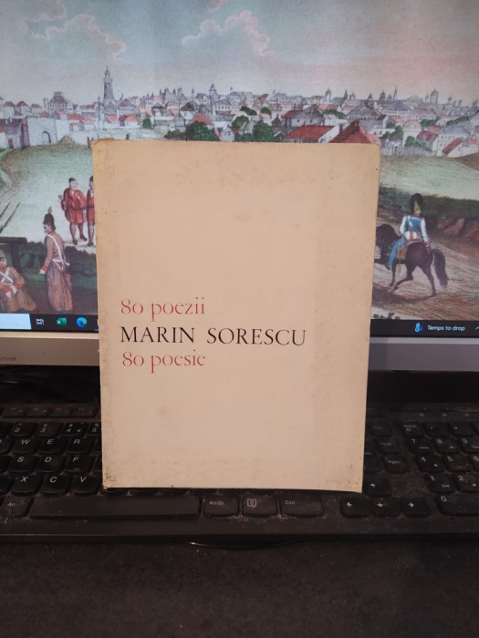 Marin Sorescu, 80 poezii, 80 poesie, ediție bilingvă rom&acirc;nă italiană, 1972, 161
