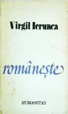 Virgil Ierunca - Romaneste