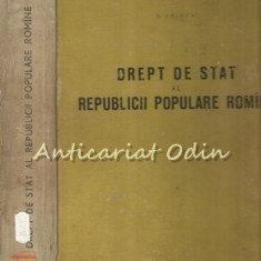 Drept De Stat Al Republicii Populare Romine - N. Prisca