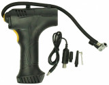 Compresor Auto Portabil, Display Digital, Fara Fir, 10 Bari, 150 Psi, Lampa De Lucru, Din PVC Negru RAZ158, General