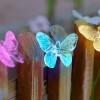 Lumină solară cu LED - fluturi - 2,9 m - 10 LED-uri colorate, Garden Of Eden