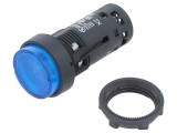 Comutator apăsare 22mm cu LED 24V