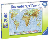 Cumpara ieftin Puzzle Harta politica, 300 piese, Ravensburger