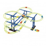 Set constructie circuit cu bile Space Rail 262 piese, Generic